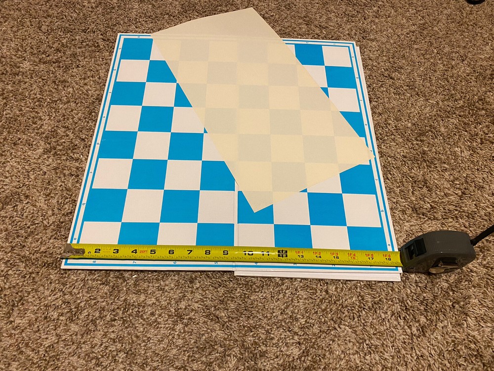 Folding Chessboard or Checkers Boards (2 Boards)