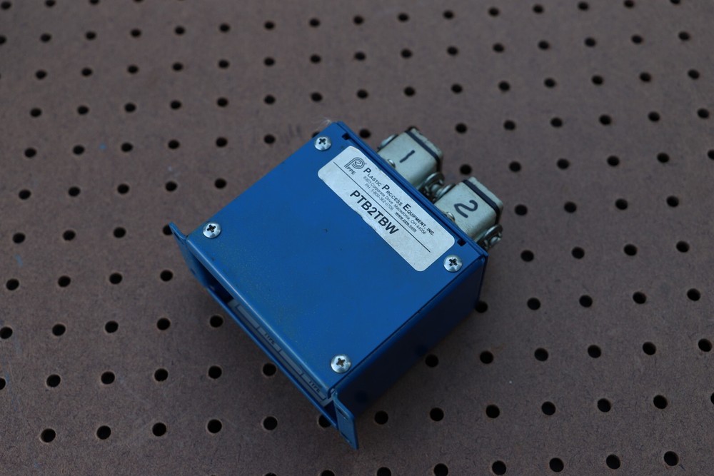 PLASTIC PROCESS EQUIPMENT PTB2TBW PRE-WIRED COMBINATION TERMINAL BOXES