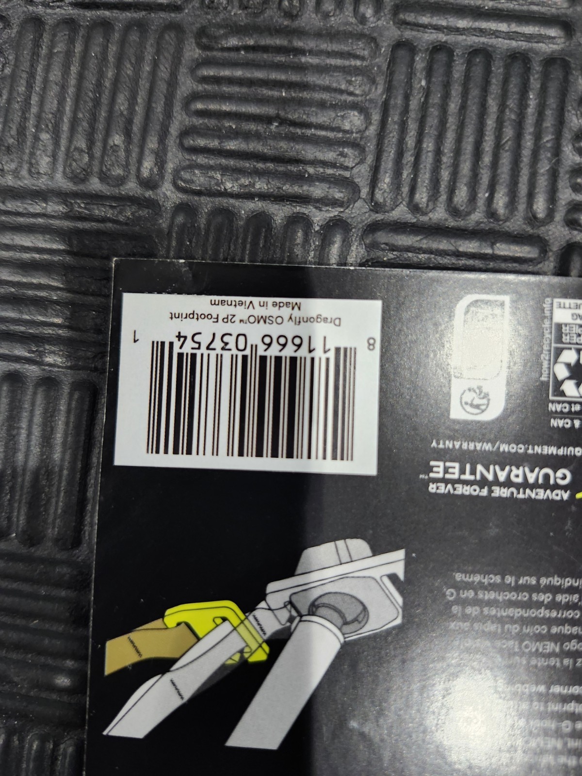 NEMO Dragonfly Osmo 2P Footprint BRAND NEW!