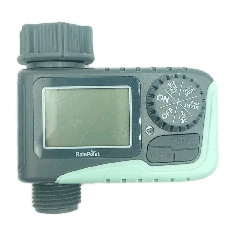 RainPoint ITV105 Single Zone Garden Water Timer Programmable Hose Faucet