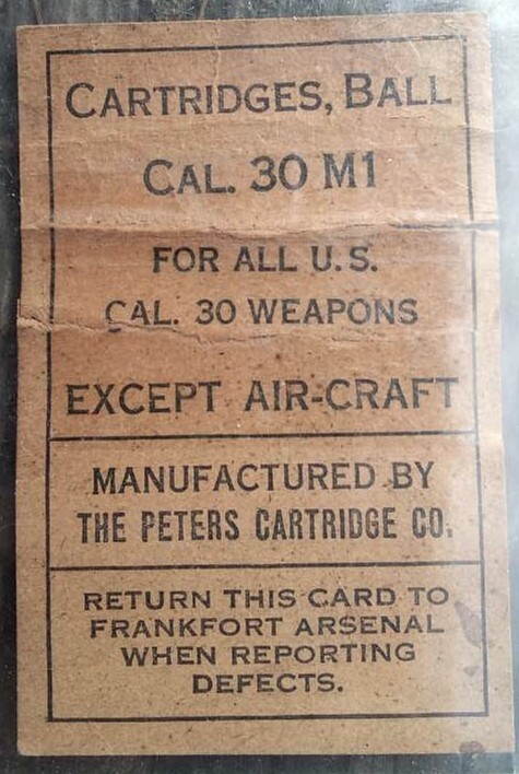 PRE-WAR / INTERWAR M1903 NEW REPLICA BANDOLEER REPACK KIT FOR 5 ROUND CLIPS