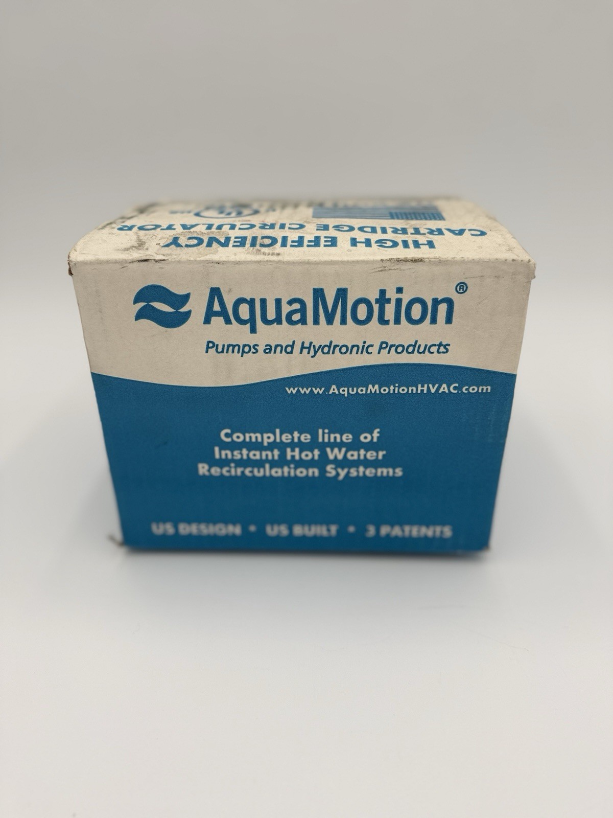 AquaMotion AMR-S3F1 Circulator Pump with Three Speed - Stainless Steel
