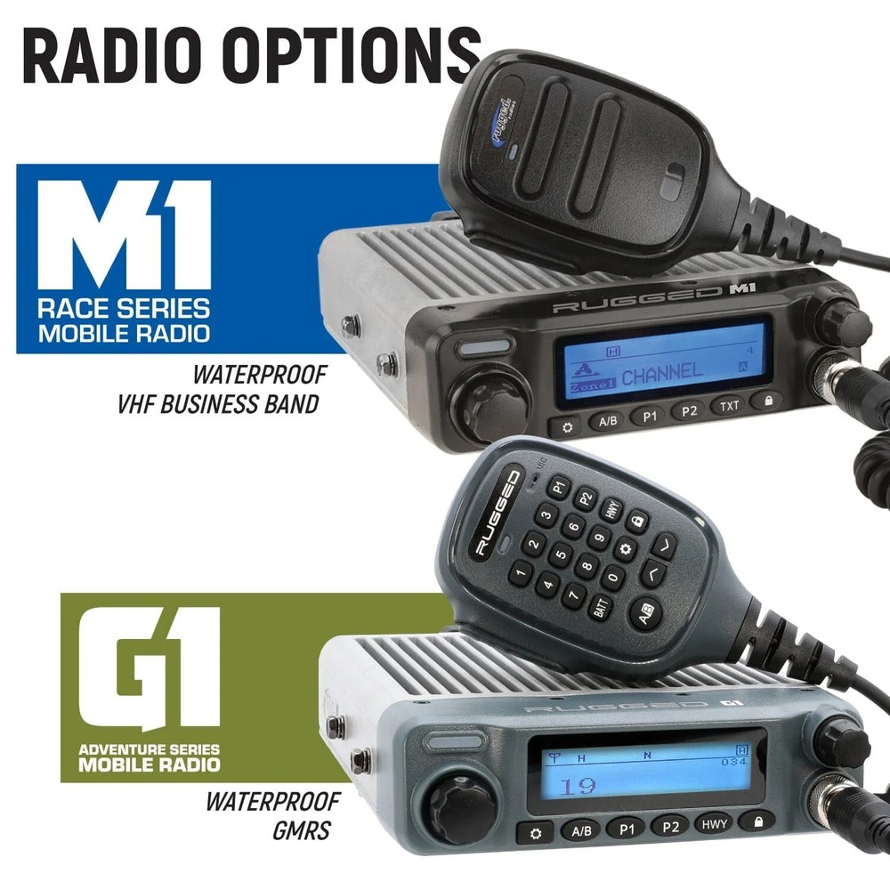 Rugged Radios for STX STEREO Remote Head Complete Master Comm Kit with Intercom