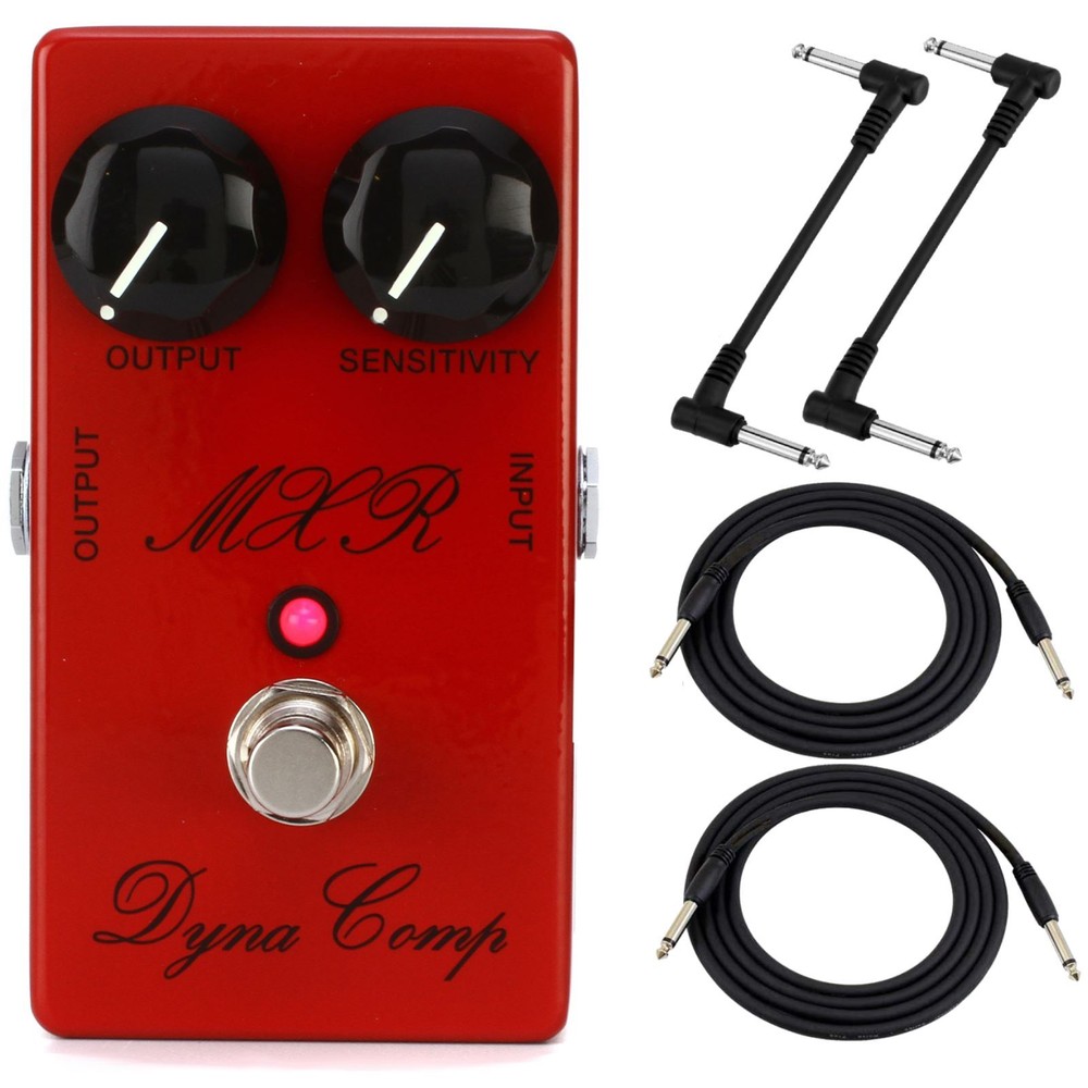 MXR CSP102SL Script Dyna Comp Compressor Effects Pedal with Cables