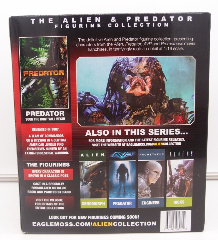 Eaglemoss Alien & Predator Collection 1:16 Figure THE PREDATOR (2016)