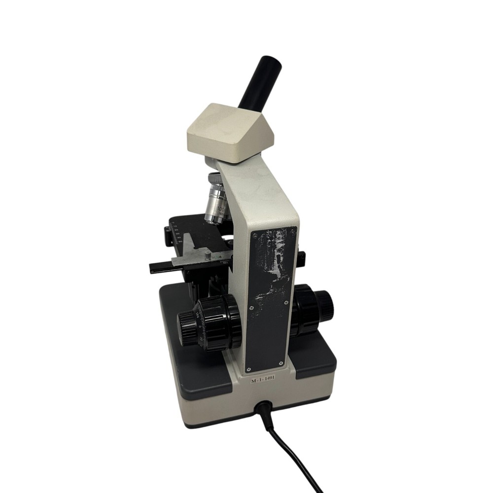 Ward’s Compound Student Microscope 4 Objectives Monocular 10X WF Eyepiece