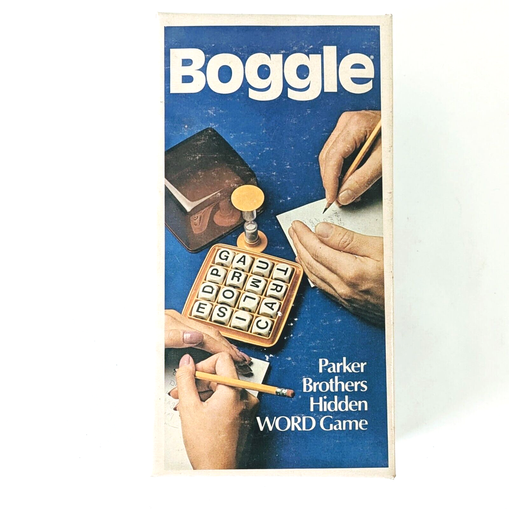 1976 Game Boggle Parker Brothers