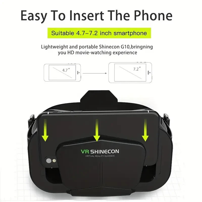 Virtual Reality Headset – Lightweight, Comfortable, and Perfect Gift for Anyone