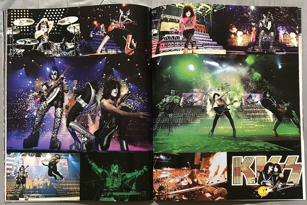 Kiss Alive 35 Sonic Boom Concert Program Tour Book Excellent Condition 11x14