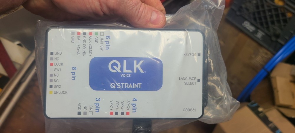 Qstraint QLK- Wheelchair Docking System Wheel Lock Q’Straint  Module