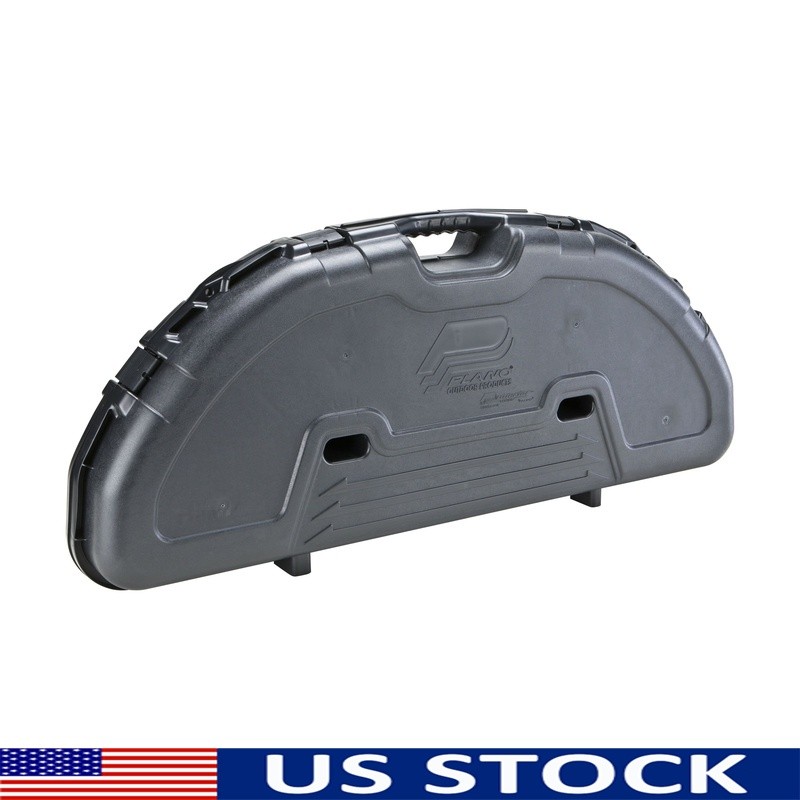 Compact Lockable Bow Case W/ High-Density Foam Pillar Lock System Arrow Storage