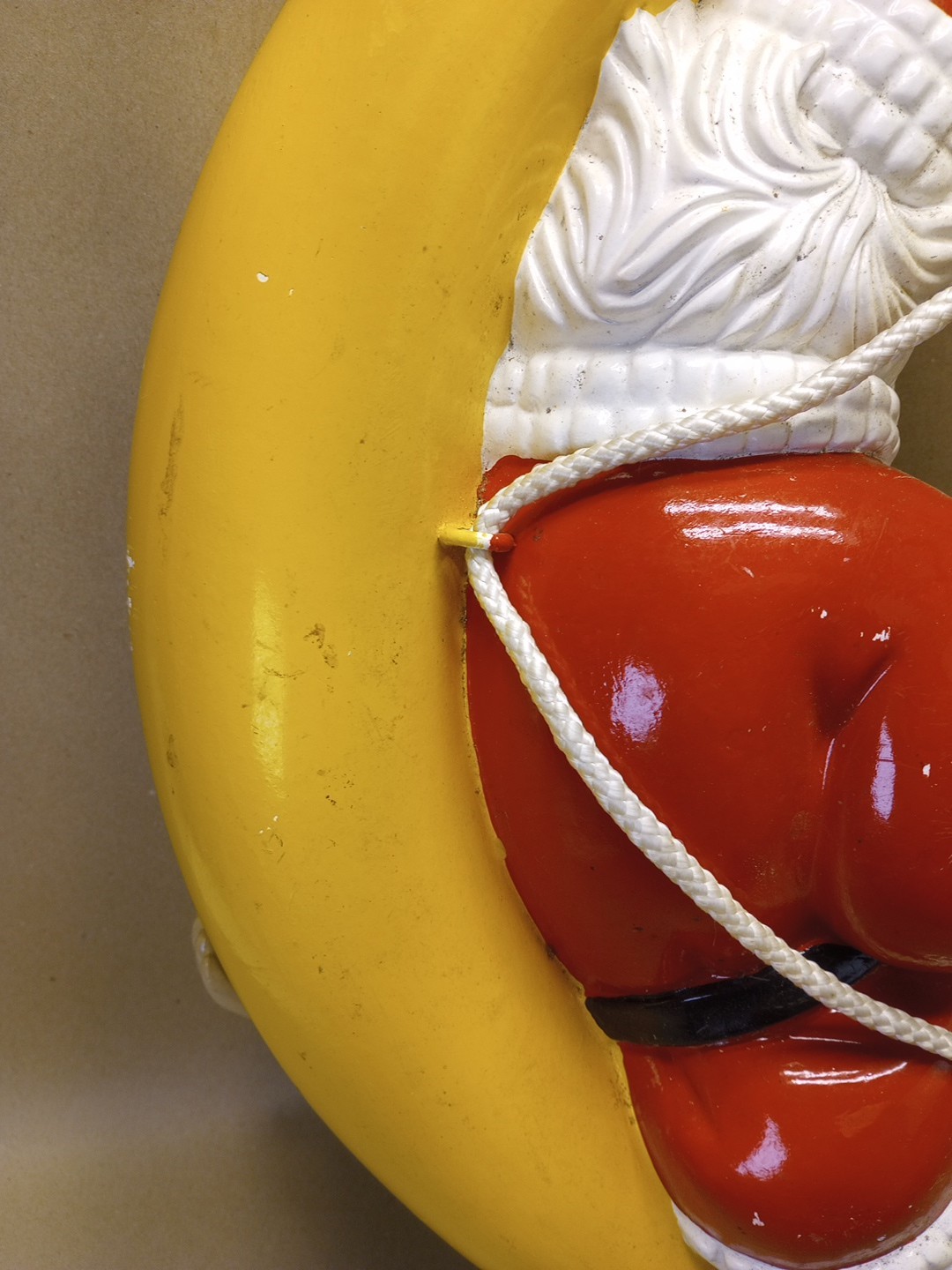 Vintage 1987 Barthelmess Inc - Santa Claus Sleeping on The Moon ~ Christmas RARE