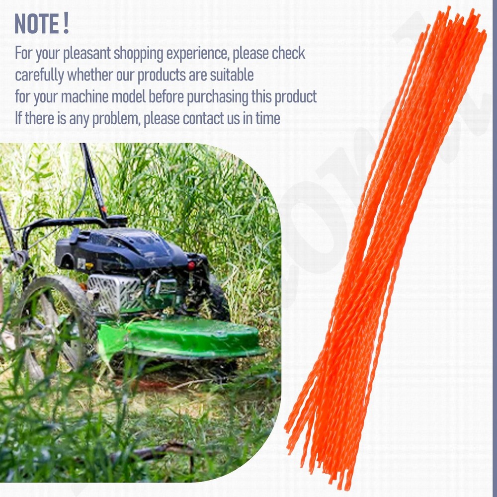 40-Pack 21.25" Line x .155-Inch String Trimmer Compatible with orange