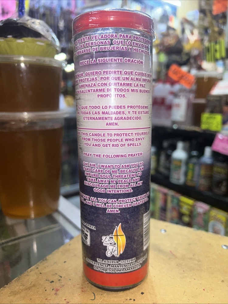 Arraza Brujería Candle Prepared 8in
