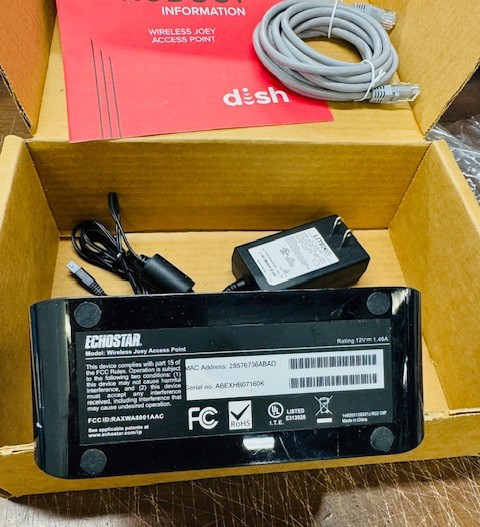 Dish Network Wireless Joey Access Point Reman DN005497 with cables