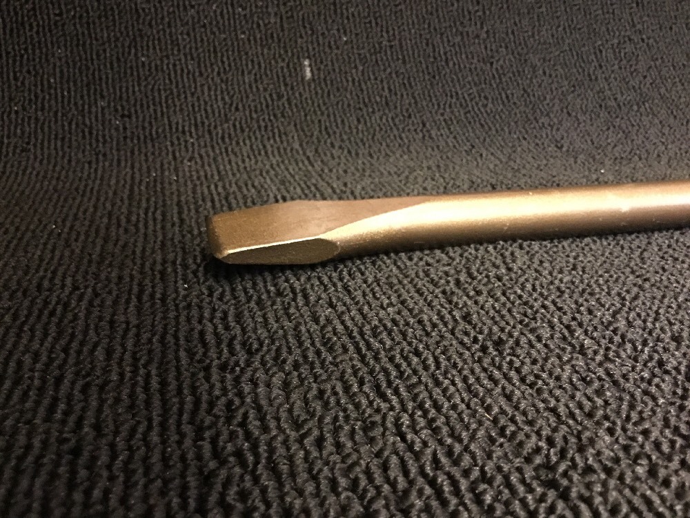 HILTI CHISEL FLAT SDS MAX 1" X 12" PREOWNED, FREE HAT, FAST SHIP