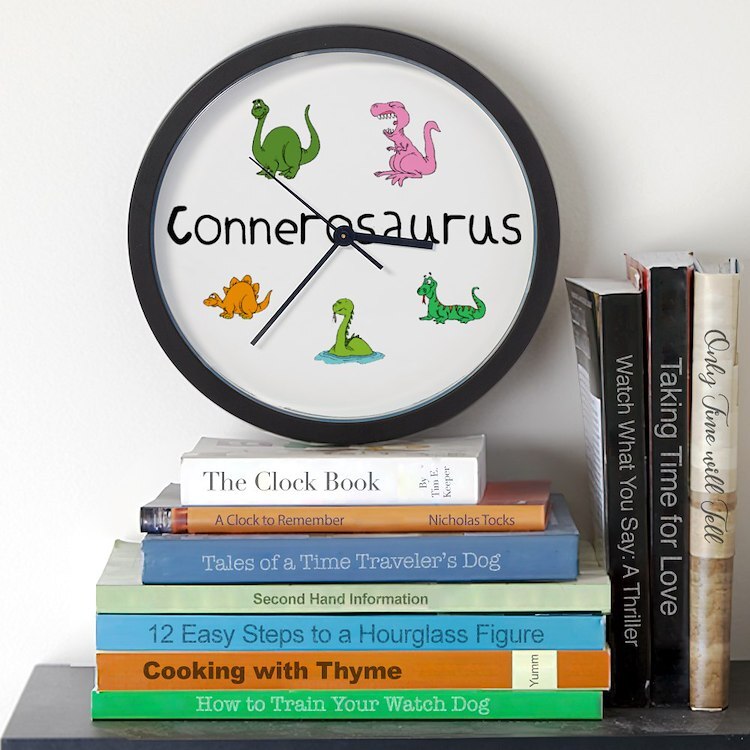 CafePress Connerosaurus 10" Wall Clock (114595917)