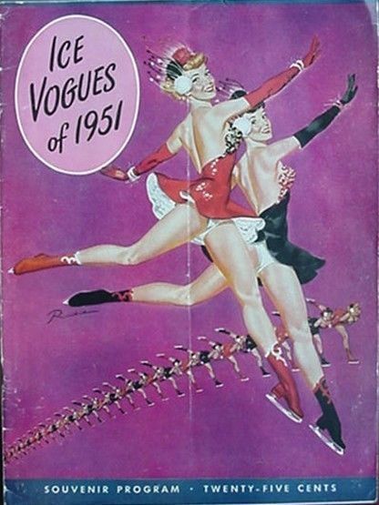 1951 ICE VOGUES PROGRAM