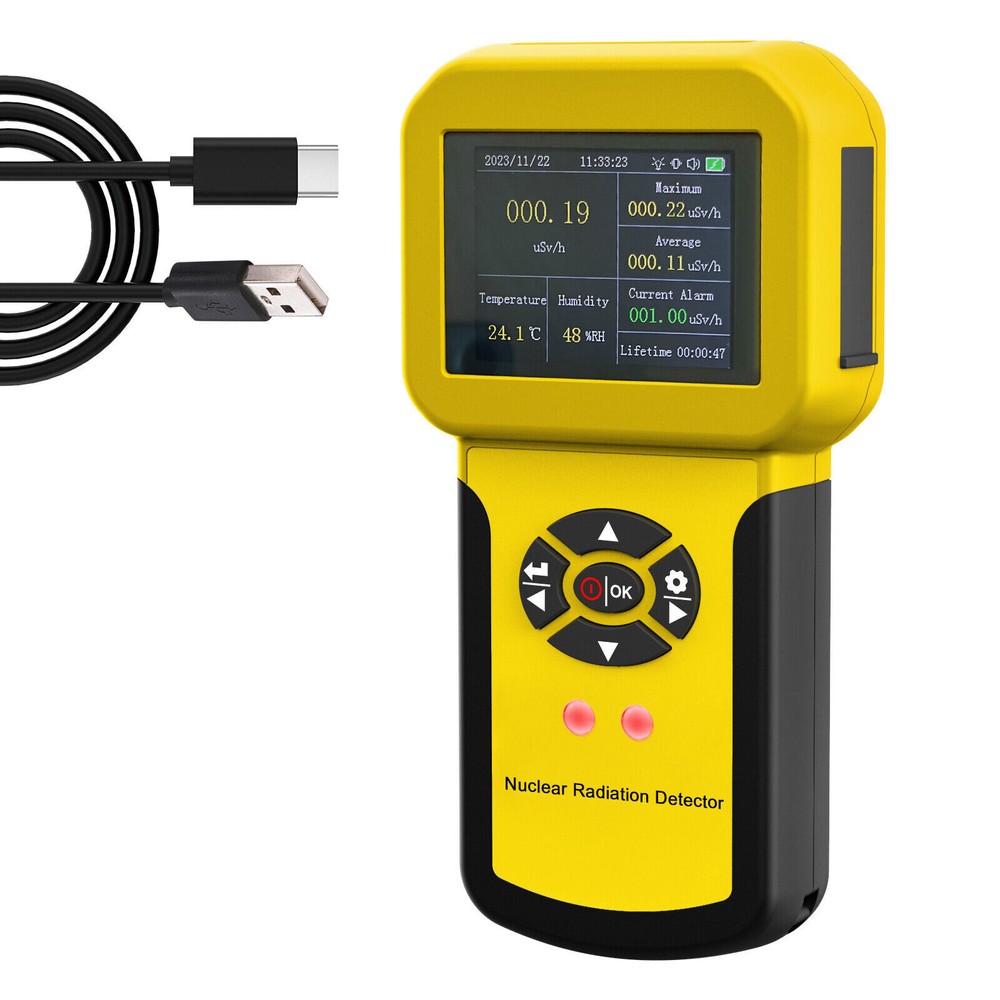 Digital LCD Electromagnetic Radiation Detector GM Meter β γ X-Ray Dosimeter Test