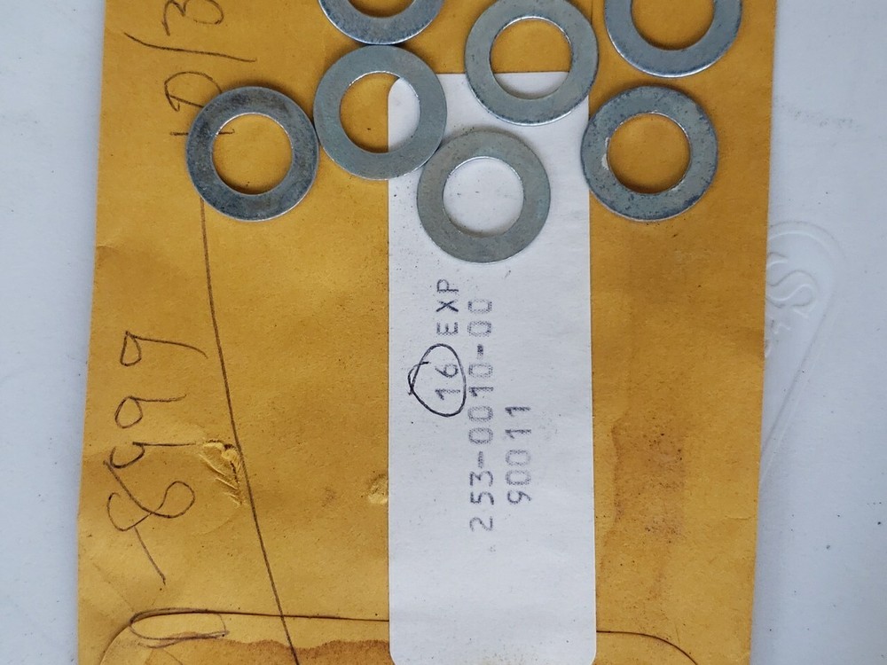15 New Heathkit Control Flat Washers #253-10 NOS