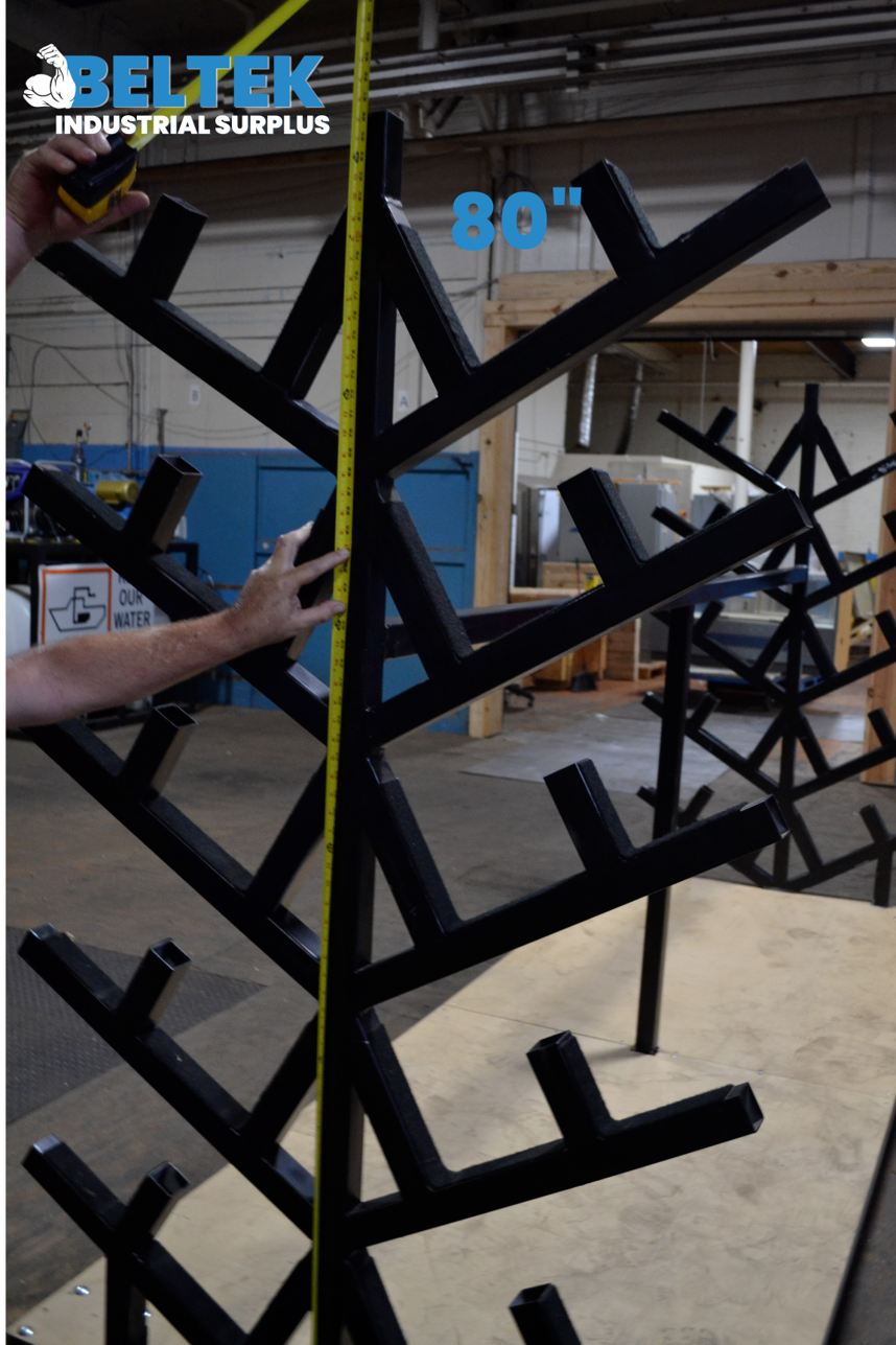 Industrial Warehouse Heavy Duty Steel Rolling Cart