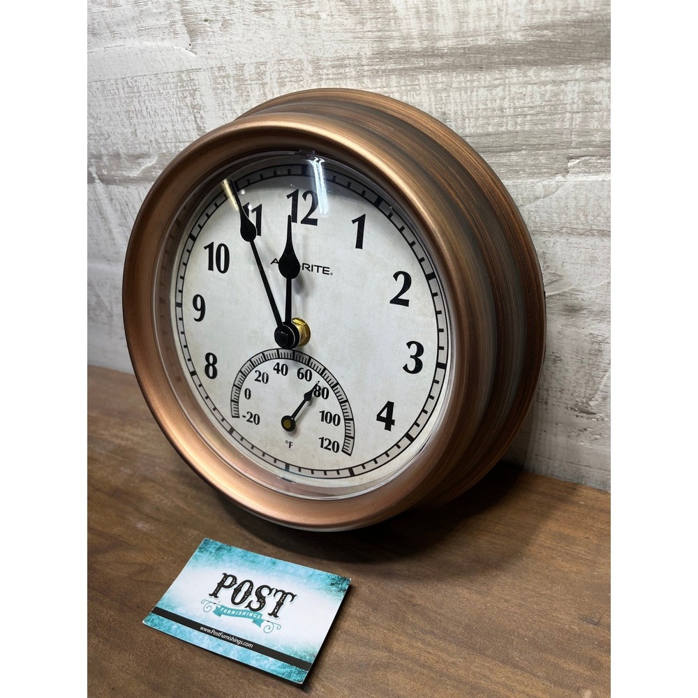 AcuRite Indoor Outdoor Clock