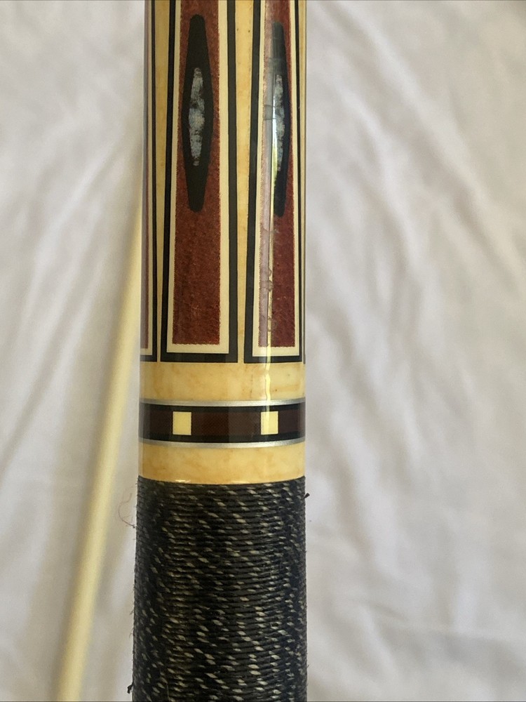 Pool Queue Black Handle Sun Diamond 19 Ounces