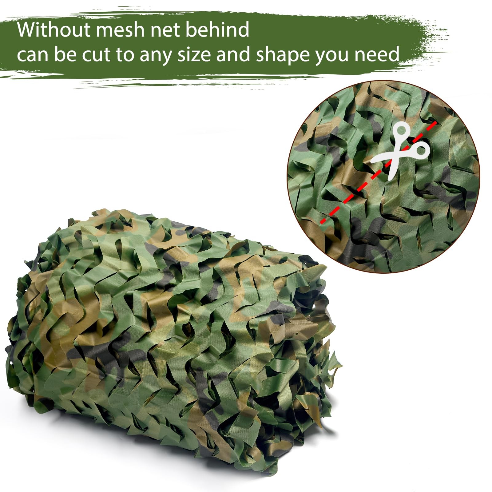 13x20ft Camping Camouflage Netting Military Camo Sunshade Mesh Hunting Car Cover