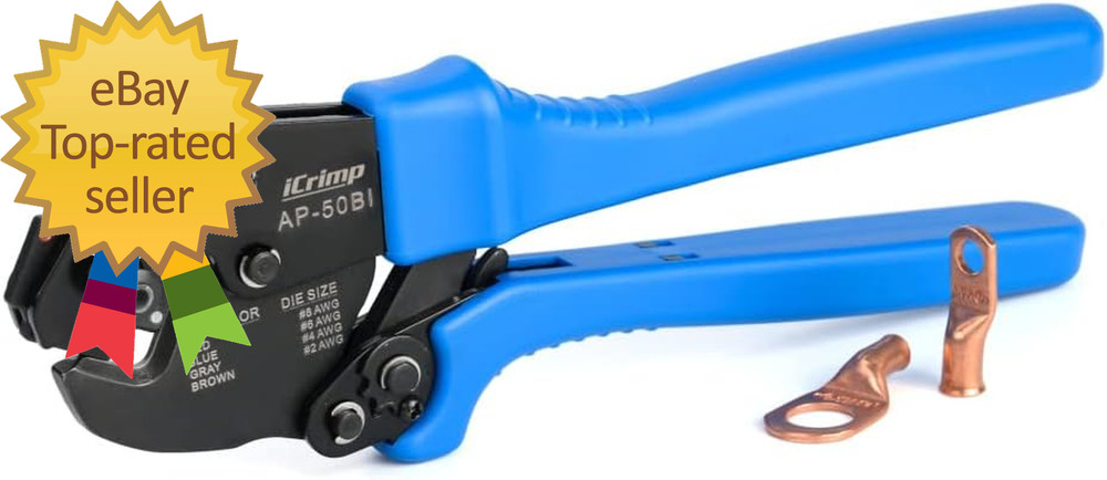 Icrimp AP  50BI Battery Cable Ring Terminal Crimper