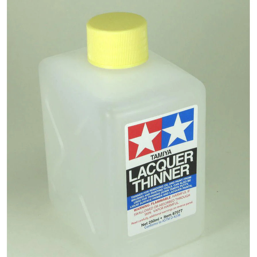 Tamiya 87077 Lacquer Thinner 8 oz 250ml