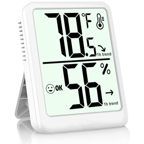 Digital Indoor Thermometer Hygrometer AAA