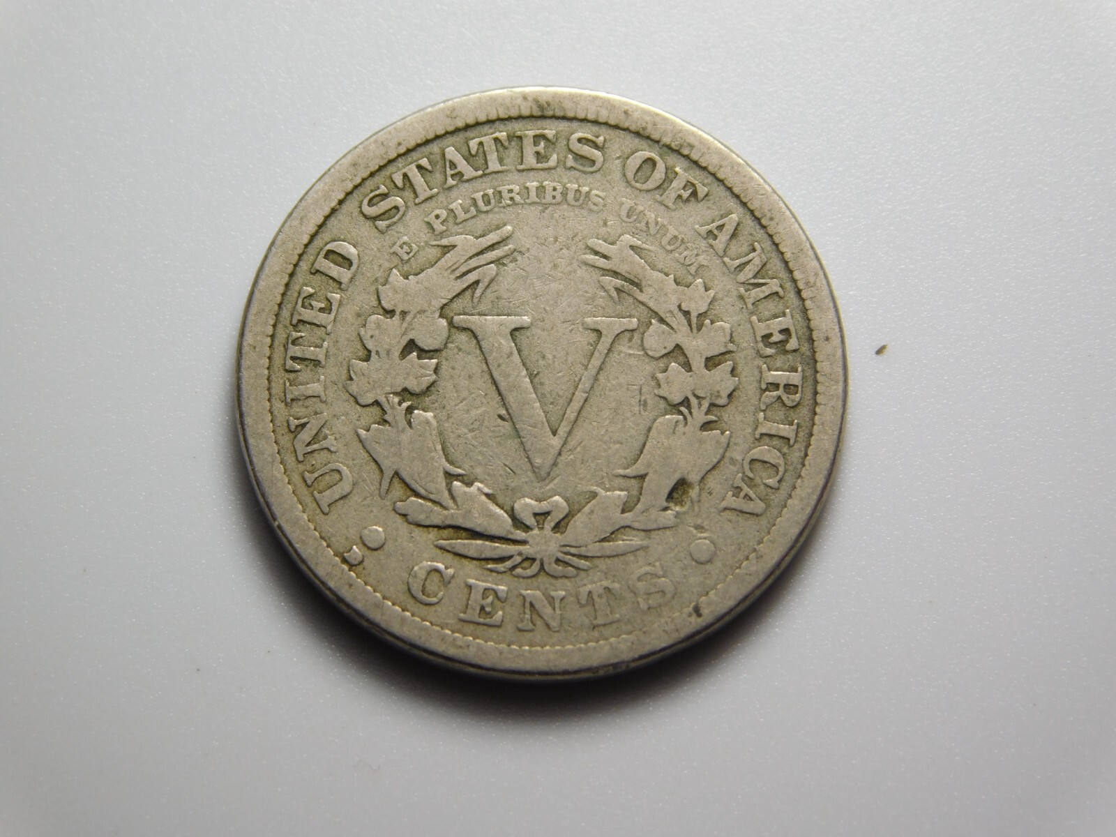 OLD US COIN 1912-D LIBERTY HEAD V NICKEL