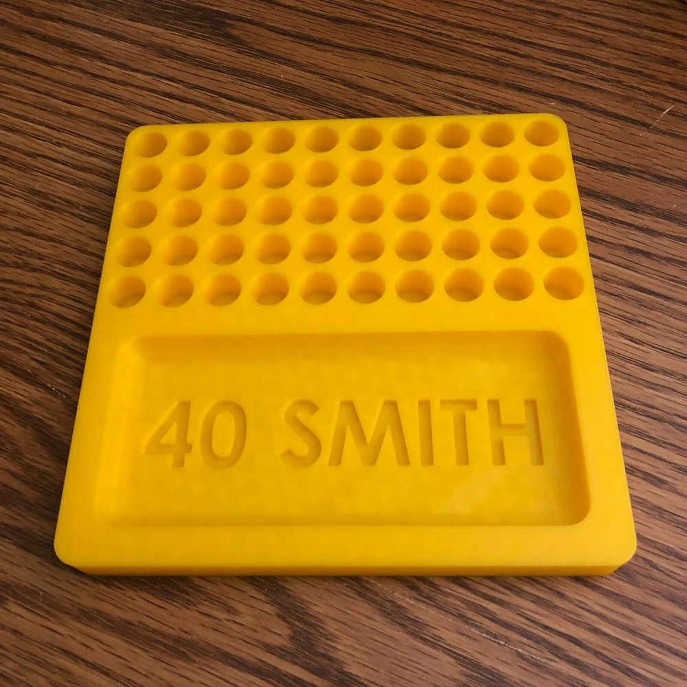 3D Printed .40mm Reloading Tray 50 spots S&W