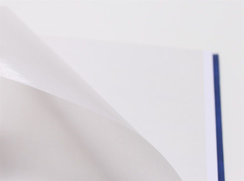 BLUE 32 Page Lighthouse Stamp Stock Book with White Pages, 9 Strips per Page