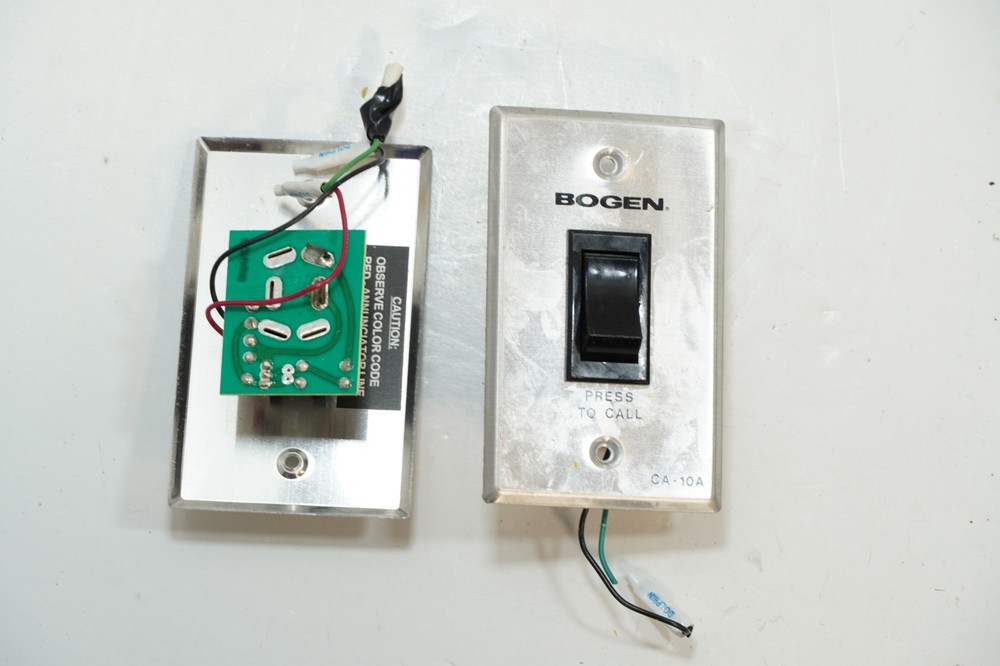 Bogen communications Call in switch CA-10A