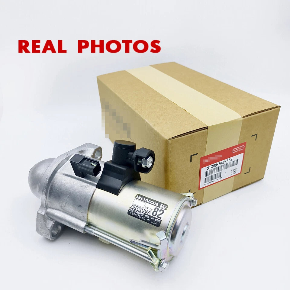 31200-5A2-A52 OEM Starter Motor for 2013-2017 Honda Accord 2.4L 2015-2016 CR-V