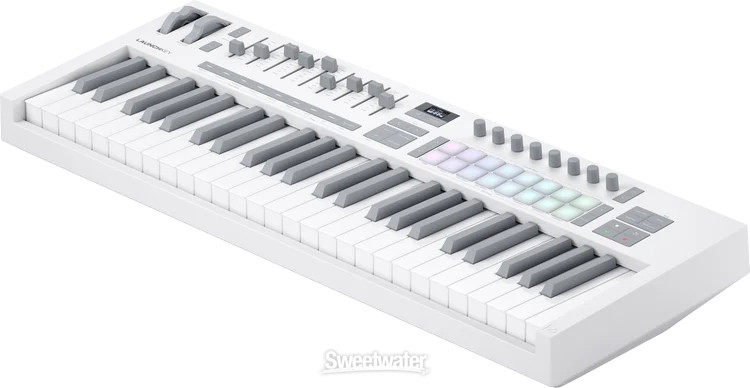 Novation Launchkey 49 MK4 49-key Keyboard Controller - White
