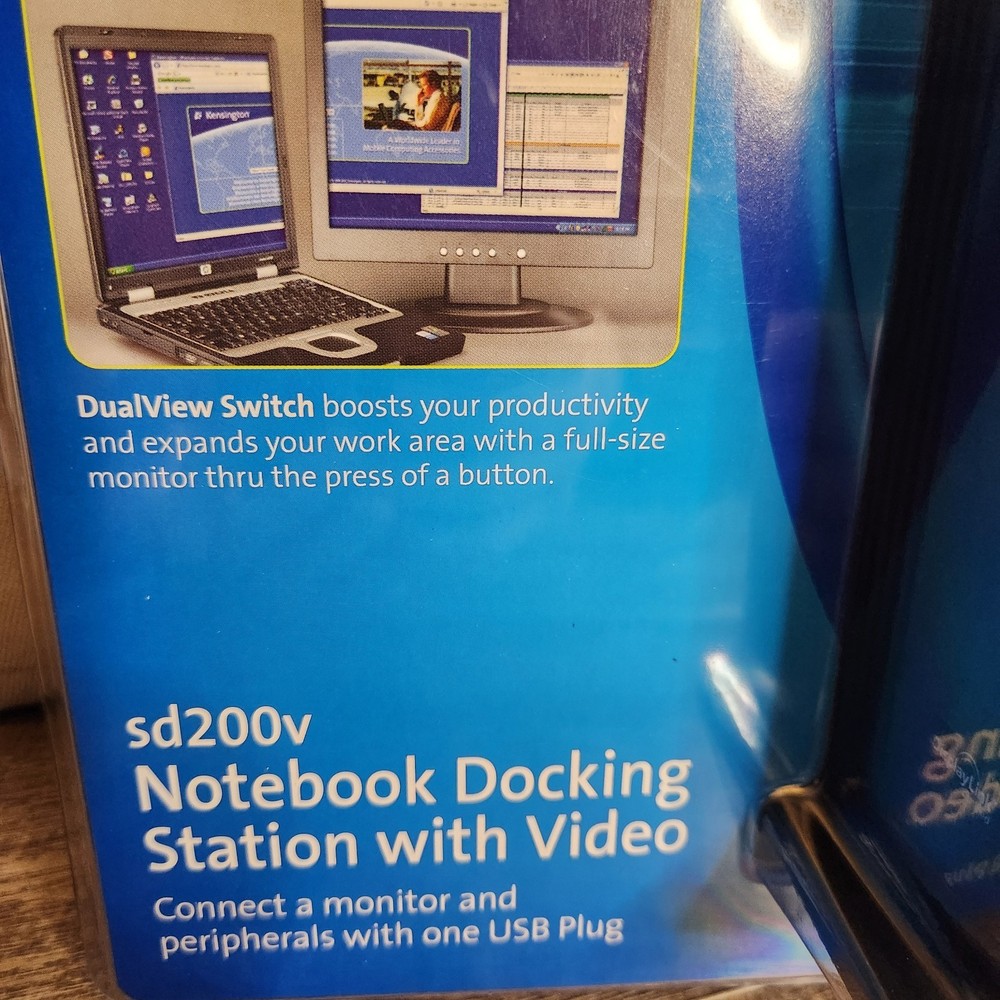Kensington SD200V Notebook Docking Station (K33415US)