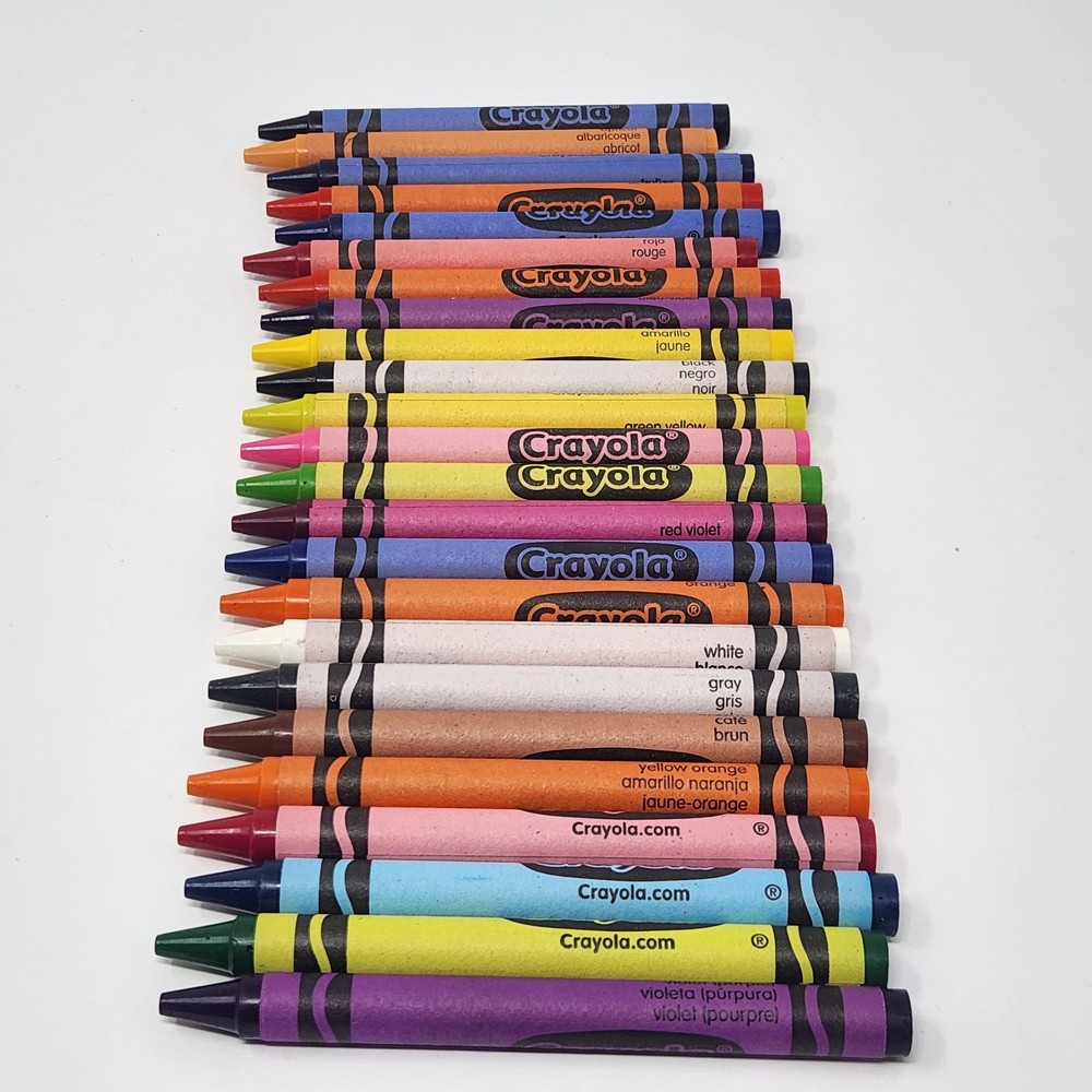 Crayola 24-Count Crayons, Non-Toxic Assorted Colors