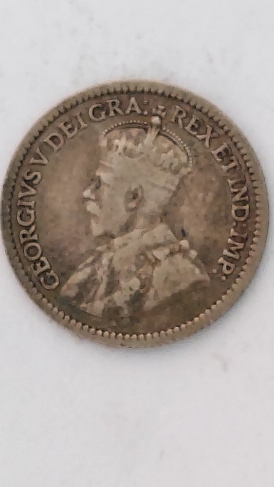 1912 Canada 5 Cent Silver, .925 Silver (#6)
