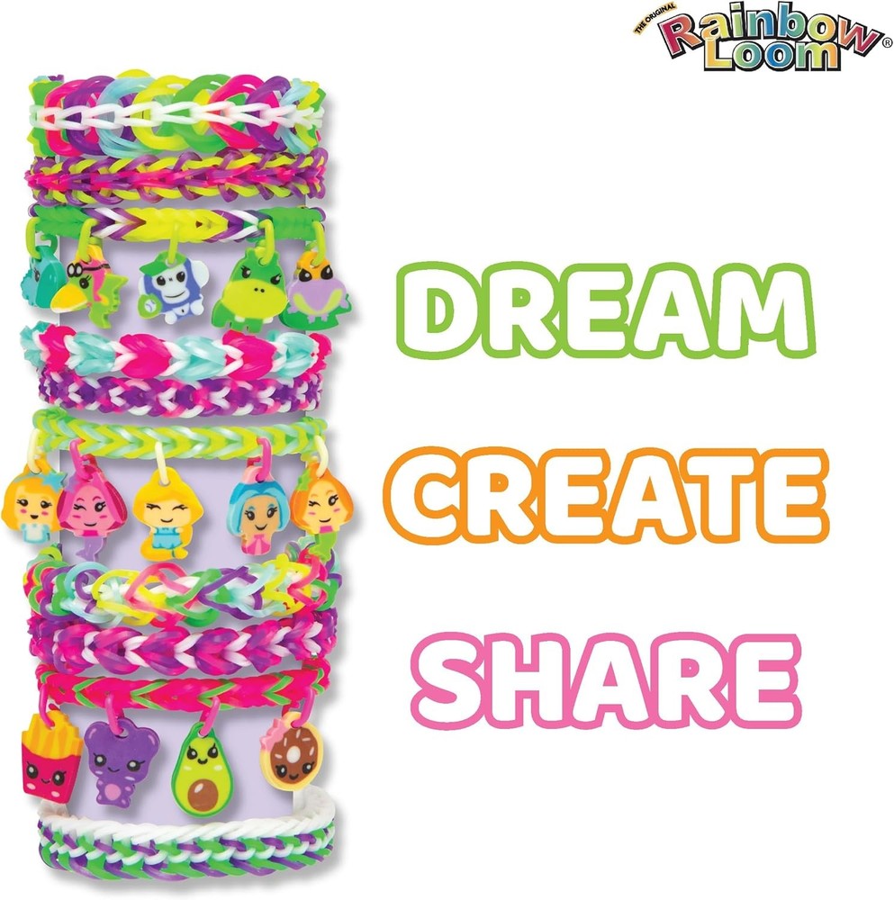 Rainbow Loom® Loomi-Pals™ Mini Combo Set, Features 60 Cute Assorted Loomi-Pal