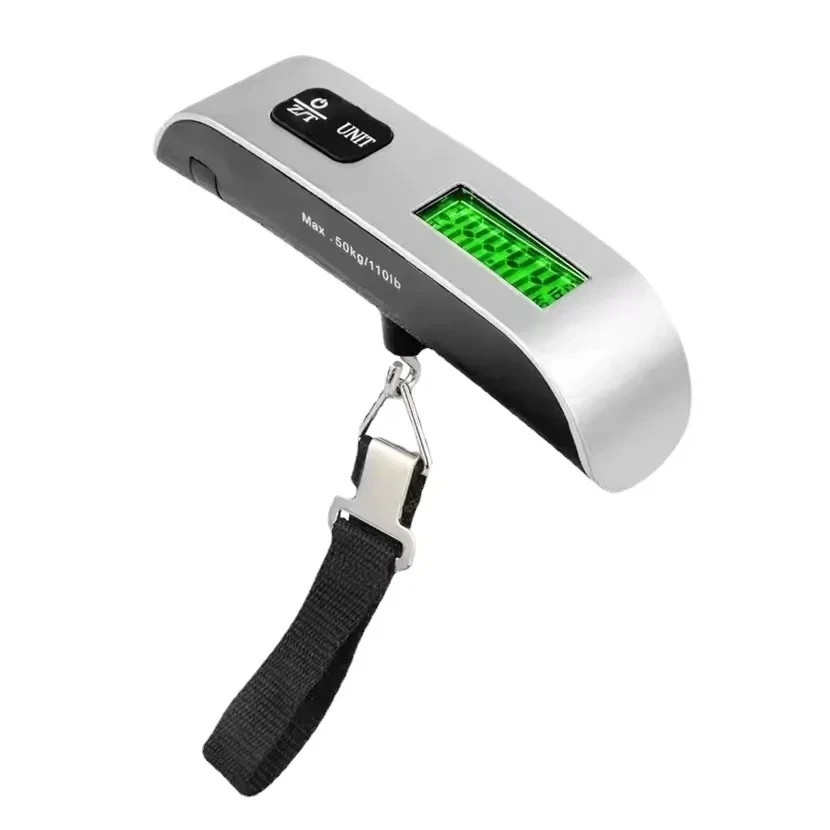 Digital Suspended Scale Dynamometer 50 kg Professional Spring Hook Weighing