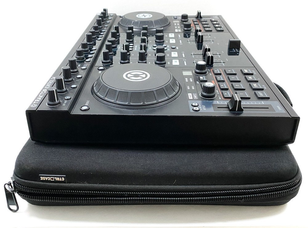 Native Instruments Traktor Kontrol TS4 MK1 DJ Controller w/AC Adapter & PC Cable