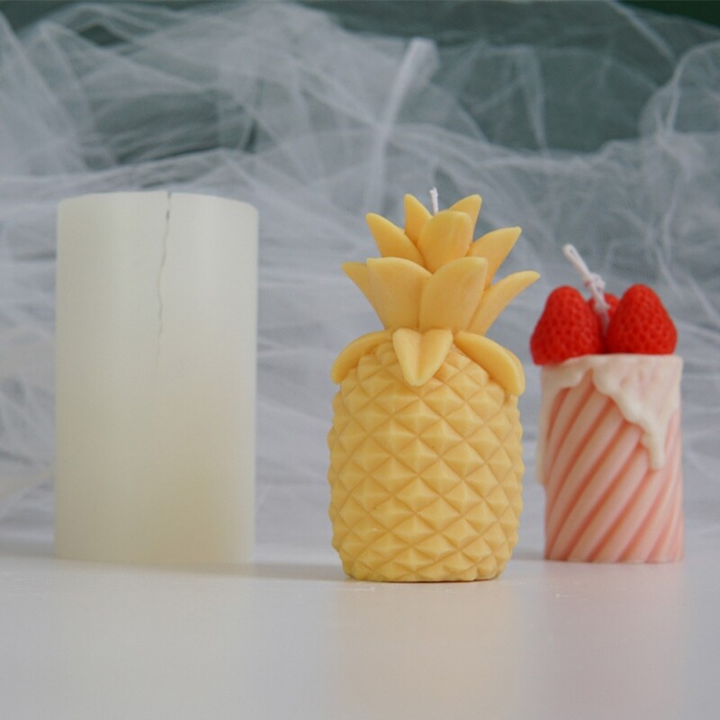 3D Pineapple Silicone Mold for Baking Chocolate Cake Mould Making