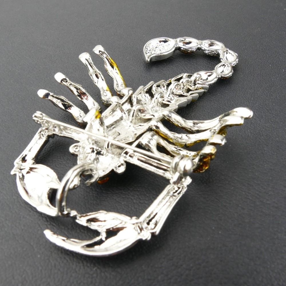 Large, Statement, Scorpio, Brooch