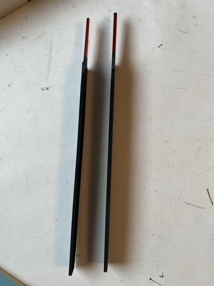 Simonds 10” Flat Bastard File Maxi-Sharp Double Cut Rectangle 78234100 New (2)