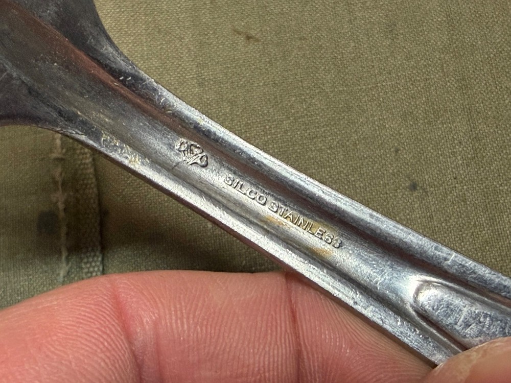 ORIGINAL WWII US ARMY MESS KIT FORK UTENSIL