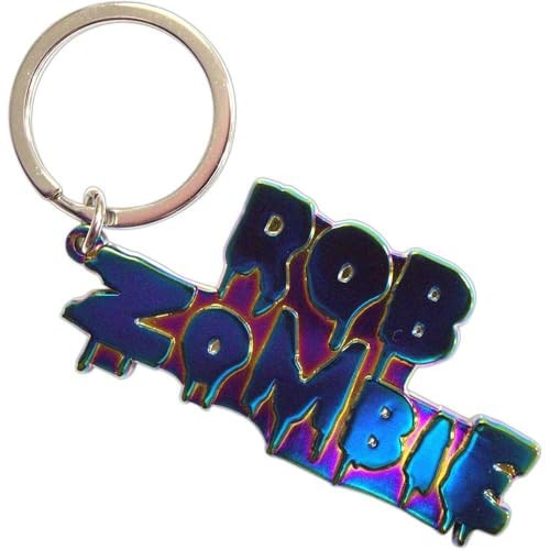 Rob Zombie Multicolored Logo Keychain Official Keyring
