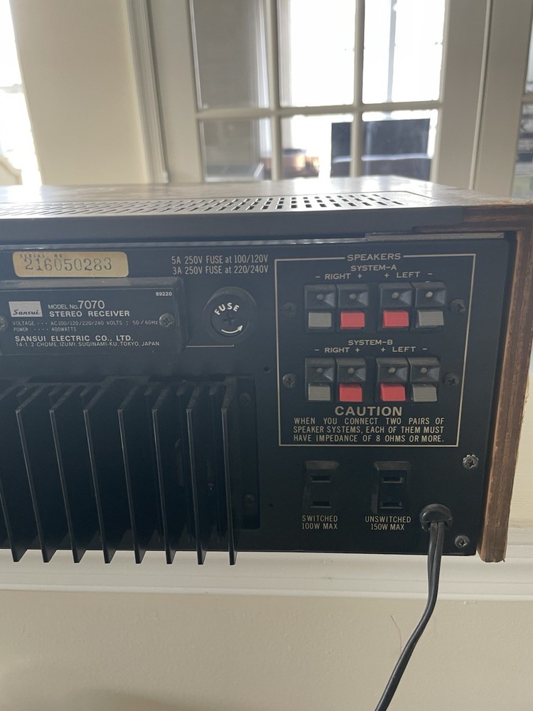sansui 7070 stereo receiver Super Clean