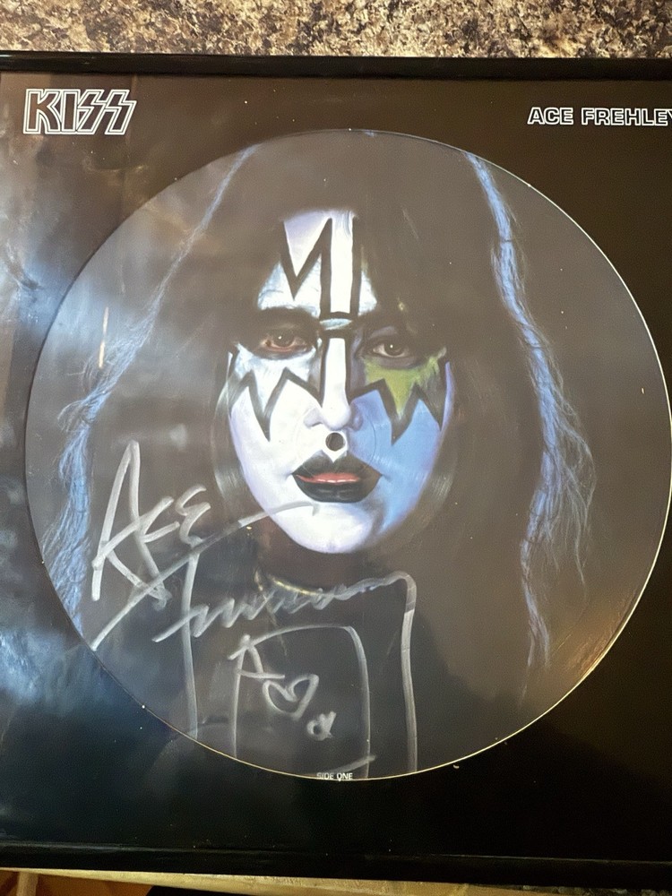 Ace Frehley Signed Picture Disc